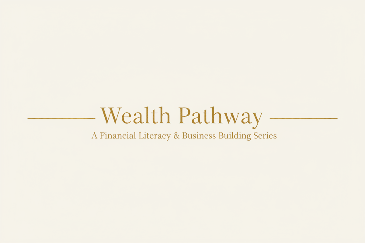 Wealth Pathway Minimalist Banner